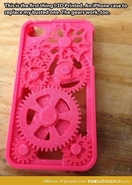 3D printed iPhone case