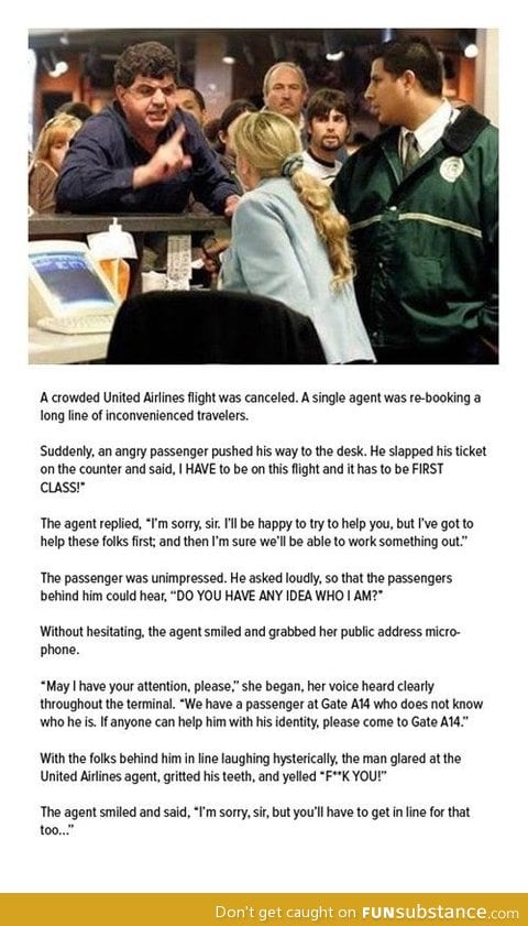 The best flight attendant