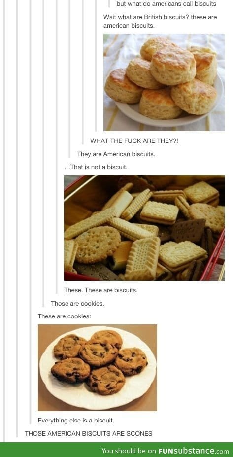 These are American biscuits