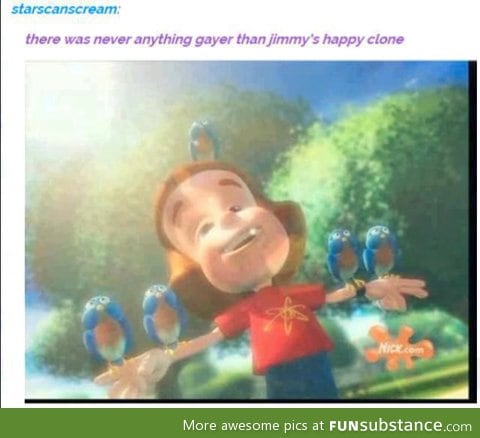 Jimmy's happy clone