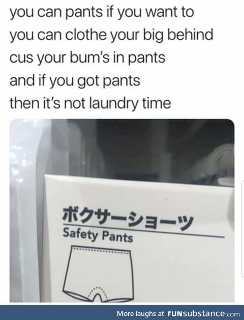 Men without Pants