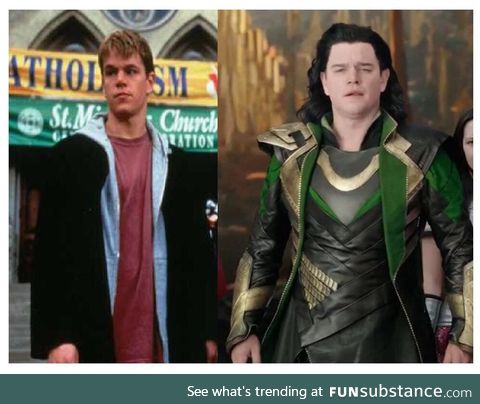In Thor: Ragnarok there is a very funny cameo from Matt Damon as Loki. More than a year