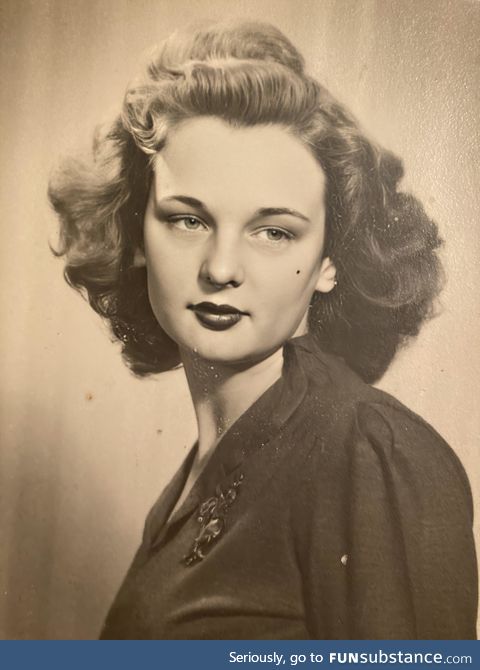 My grandma, circa 1945