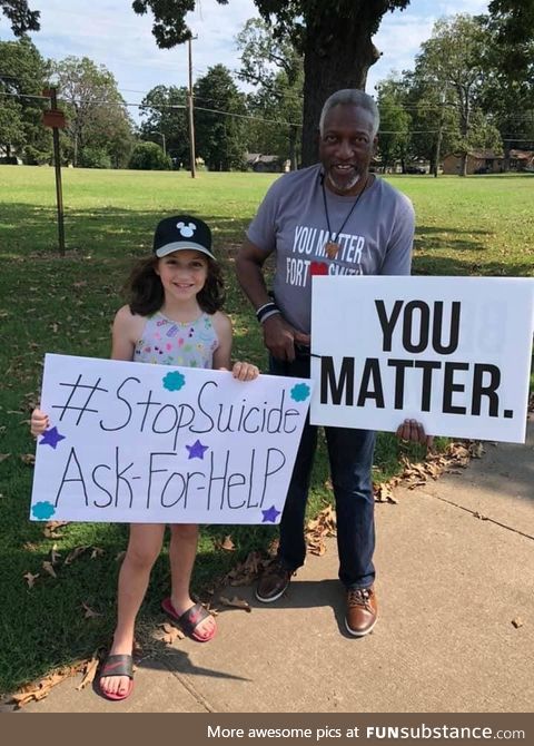 From our “You Matter” Fort Smith day today