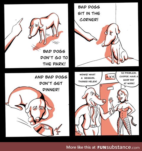 A bad dog [oc]
