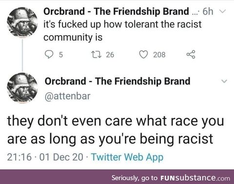 If everyone is racist, then no one is