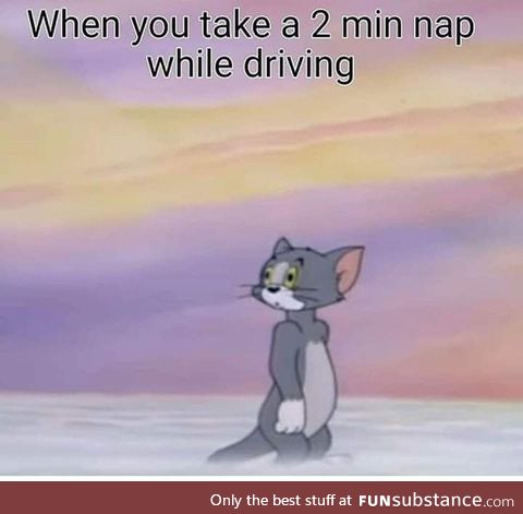 Only 0.05 seconds of sleep while driving