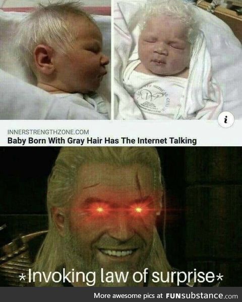 Baby Geralt