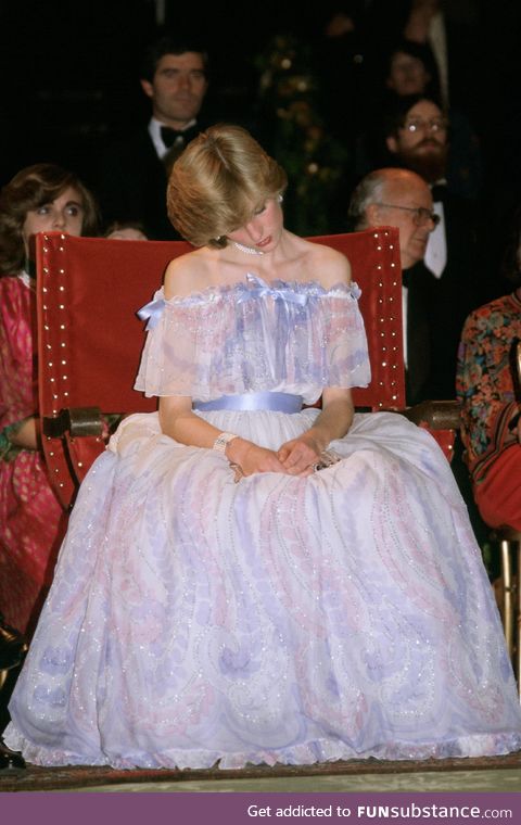 Princess Diana in 1981. The so-called, “Sleeping Beauty” photo. She was an amazing
