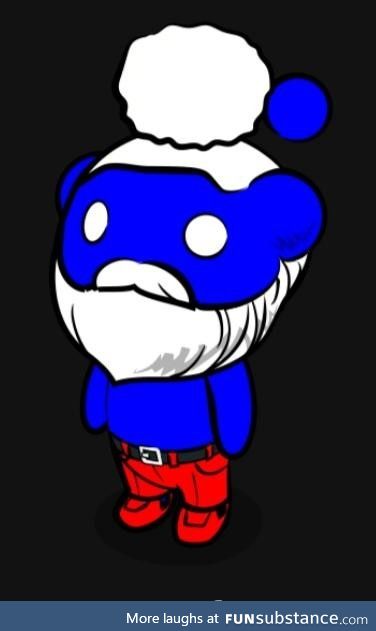 Made an hipster papa smurf avatar