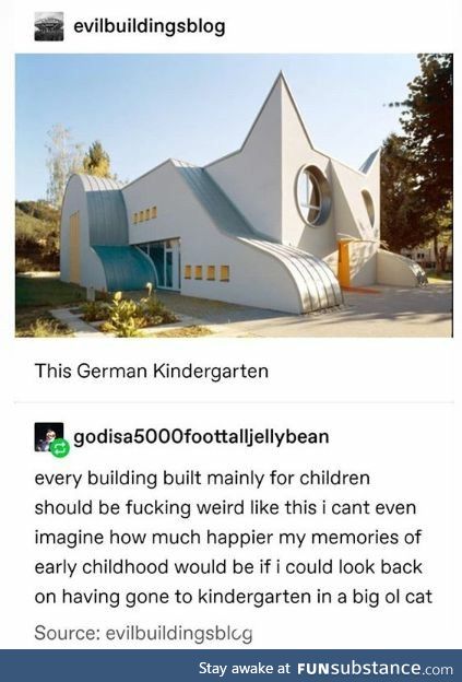 Kindergarten Cat Building