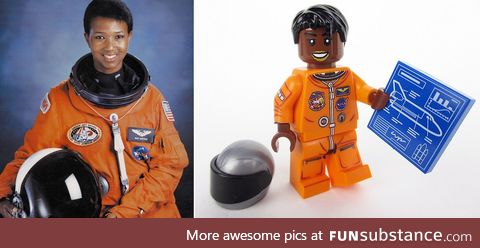 Mae Jamison, the first African-American woman in space gets her own lego figurine