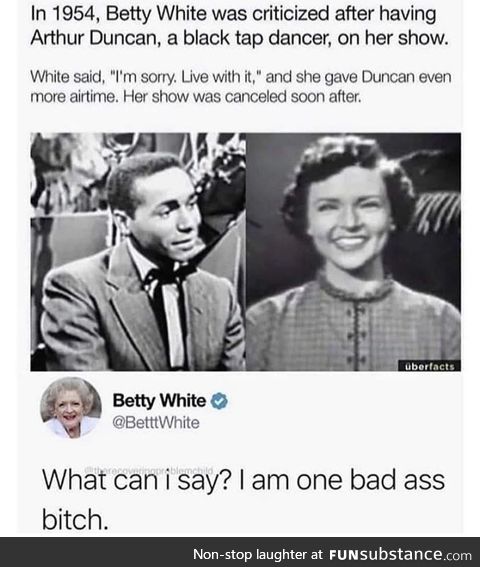 Betty white - badass (1954-2020)