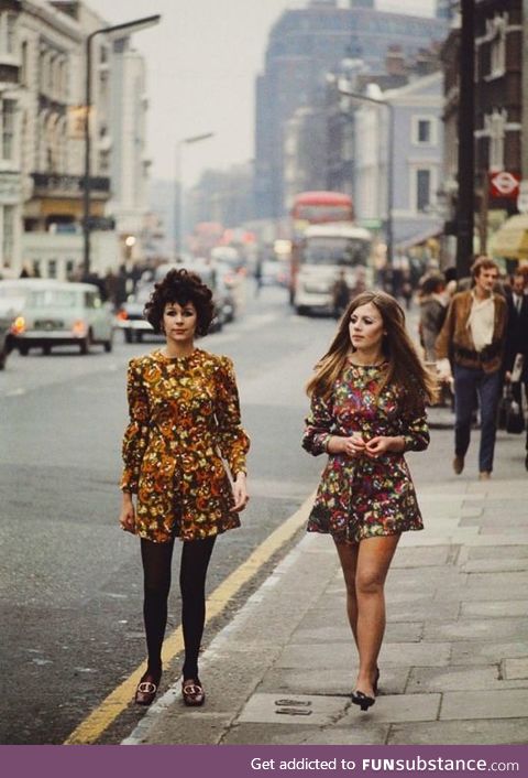 London streetstyle, 1967.