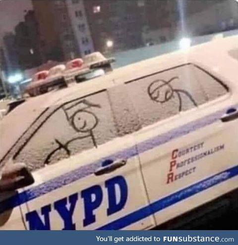 NYPD at it again
