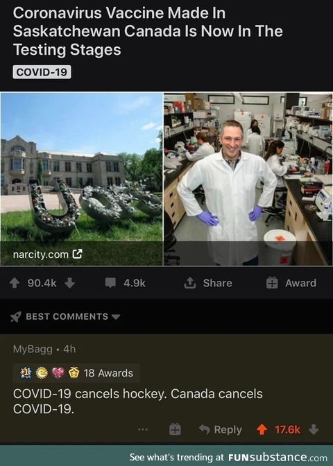 Canada strikes back!
