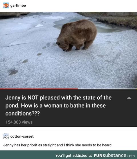 Jenny go back to sleep