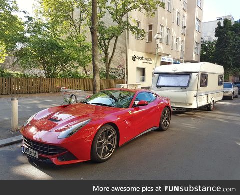 They said I had to choose between my camping life style and the Italian sportscar