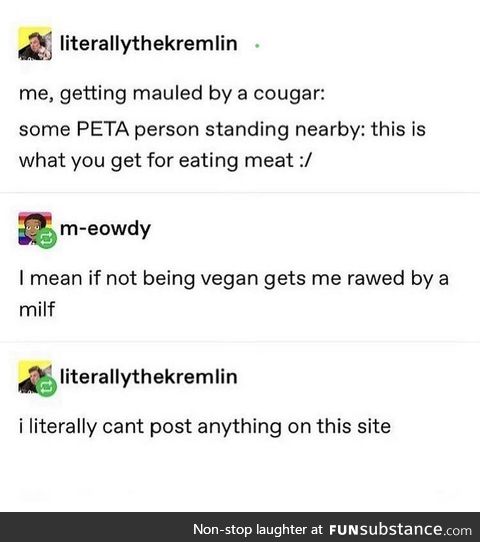 This is what it’s like when PETA attac