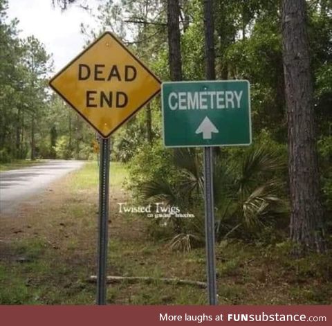 Grave humor