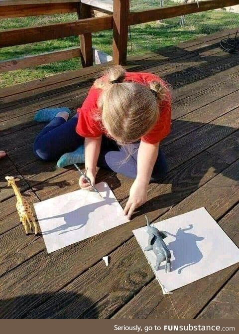 A clever way to painting