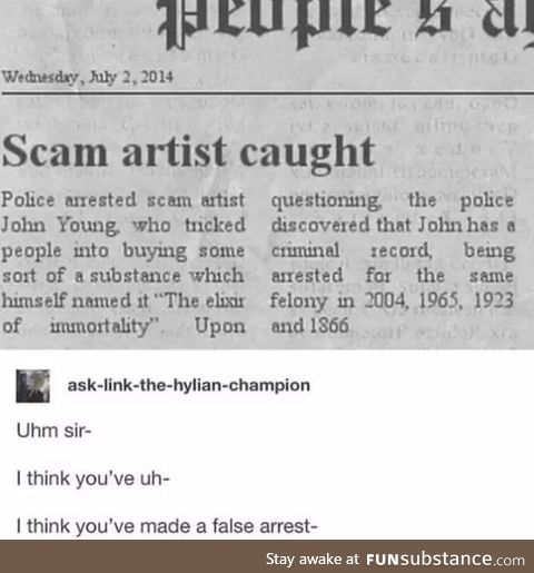 False arrest