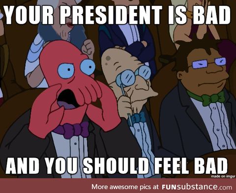 Need a sane president? Why not Zoidberg?