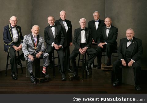 Buzz Aldrin in a fashion league of his own