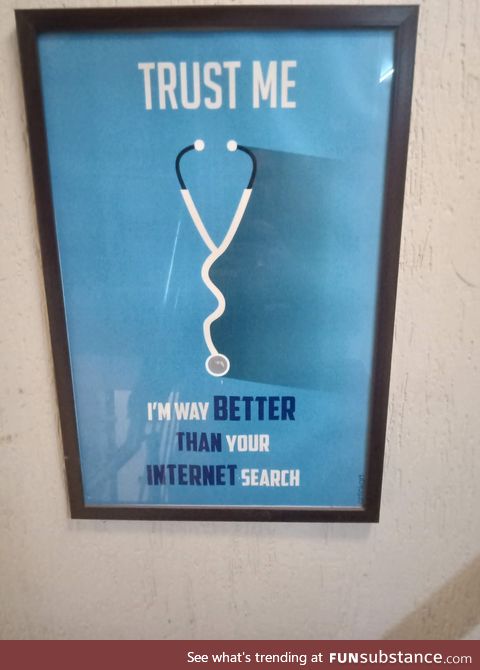 Saw this in the clinic today