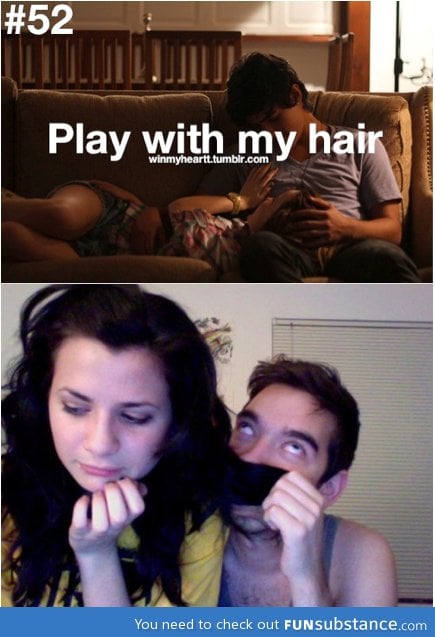 Play with my hair