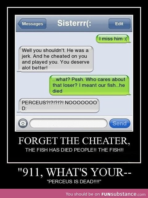 Forget the cheater
