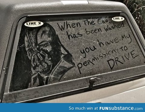 Car dust