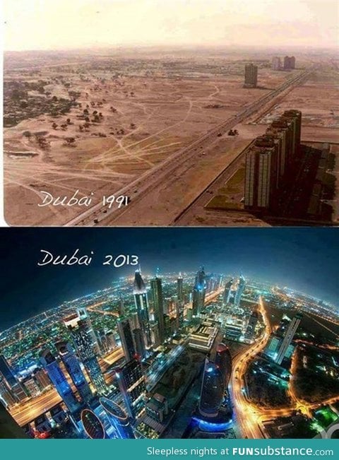 Evolution of Dubai!