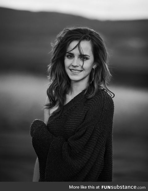 Emma Watson photographed by Peter Lindbergh, 2018