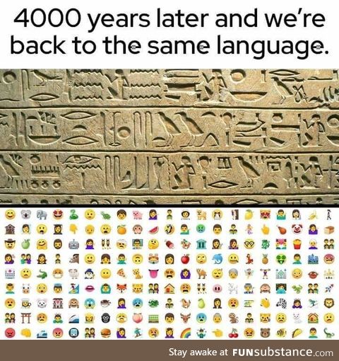 Interesting how our minds arrived at similar concepts to the ancient Egyptians