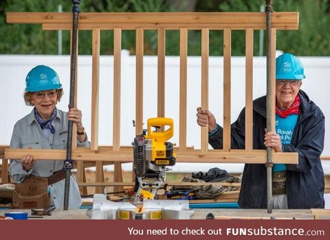 Jimmy (94) and Rosalynn (92) Carter are set to build 21 more houses