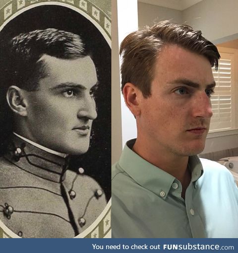 Noticing a few similarities between my great uncle and me