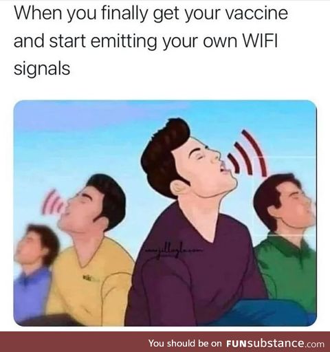 Sing me the credentials of your WiFi