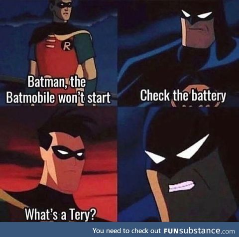 Bat Tery. Search for it
