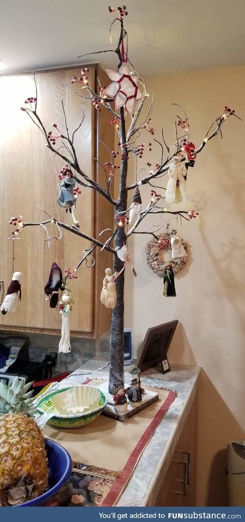 Grandma accidentally lynched the whole nativity scene