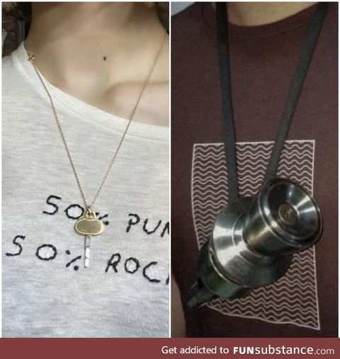 The most stylish couples necklace