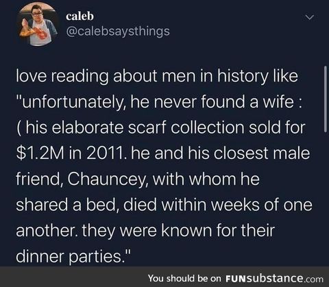 Men in history