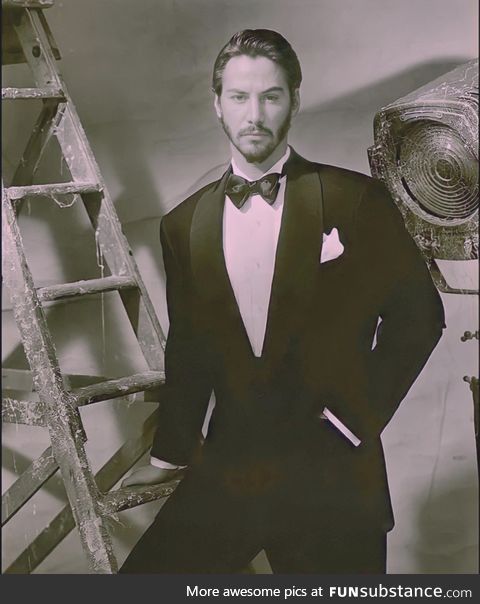 Keanu Reeves in a promotional shoot for 'Bram Stoker's Dracula', 1992