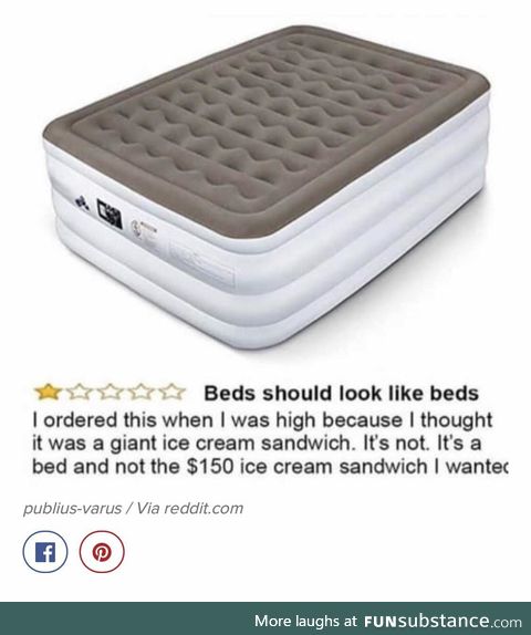 Spend $150 hoping for an epic beast of an ice cream sandwich, end up with a lousy bed