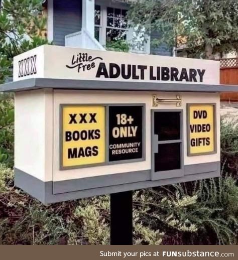 It’s the sexiest little library in town!