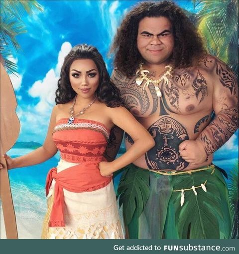 Moana and Maui ????