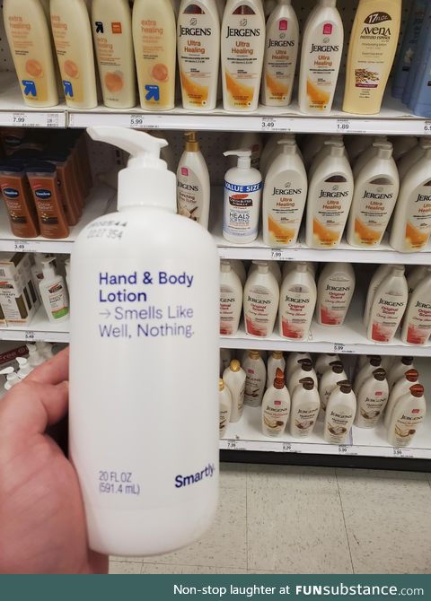 Finally, a lotion that gets me