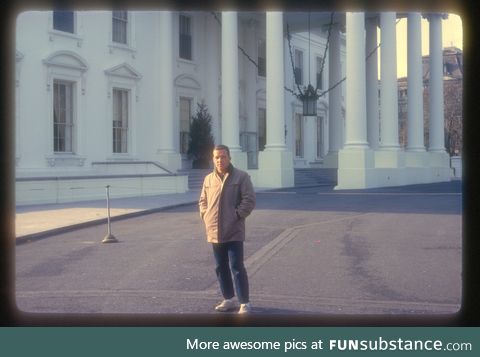 This is how close you could get to the White House in 1964