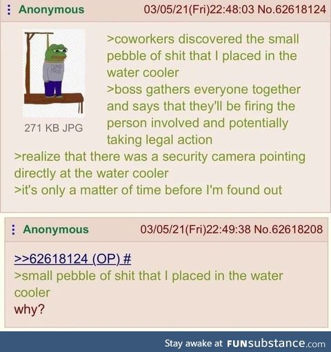 Anon is a prankster