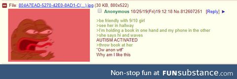 Anon is friendly